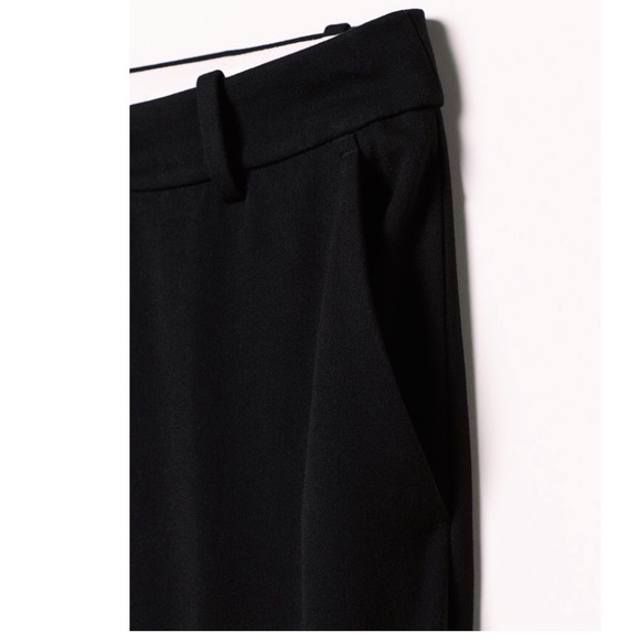 NWT H&M Black Ankle Length Slacks Trouser Pants - Picture 3 of 4